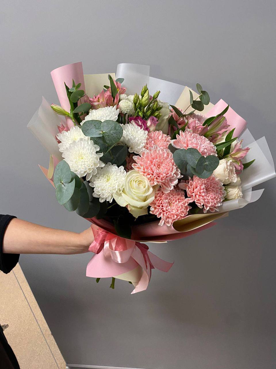 Авторский букет «Нежный рассвет»